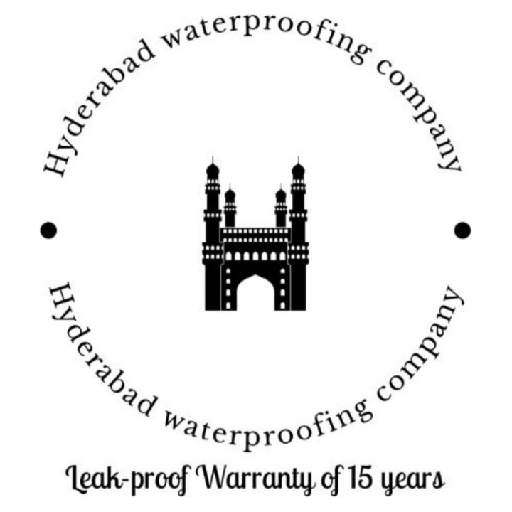 Hyderabad Waterproofing Co seal — Charminar seal mark